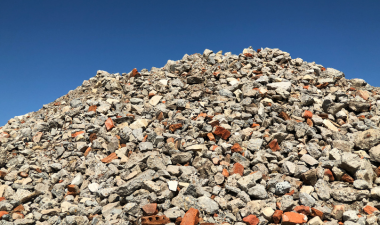 Pile of Concrete and Bricks